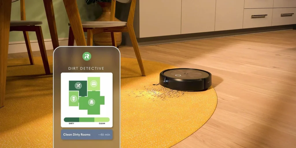 Roomba_j9_j9-_Photo_InSitu_Kitchen_DirtDetective_AppOverlay_3000x1500-1024x512 iRobot Roomba J9+Review: Best Robot Vacuum for Pet Hair