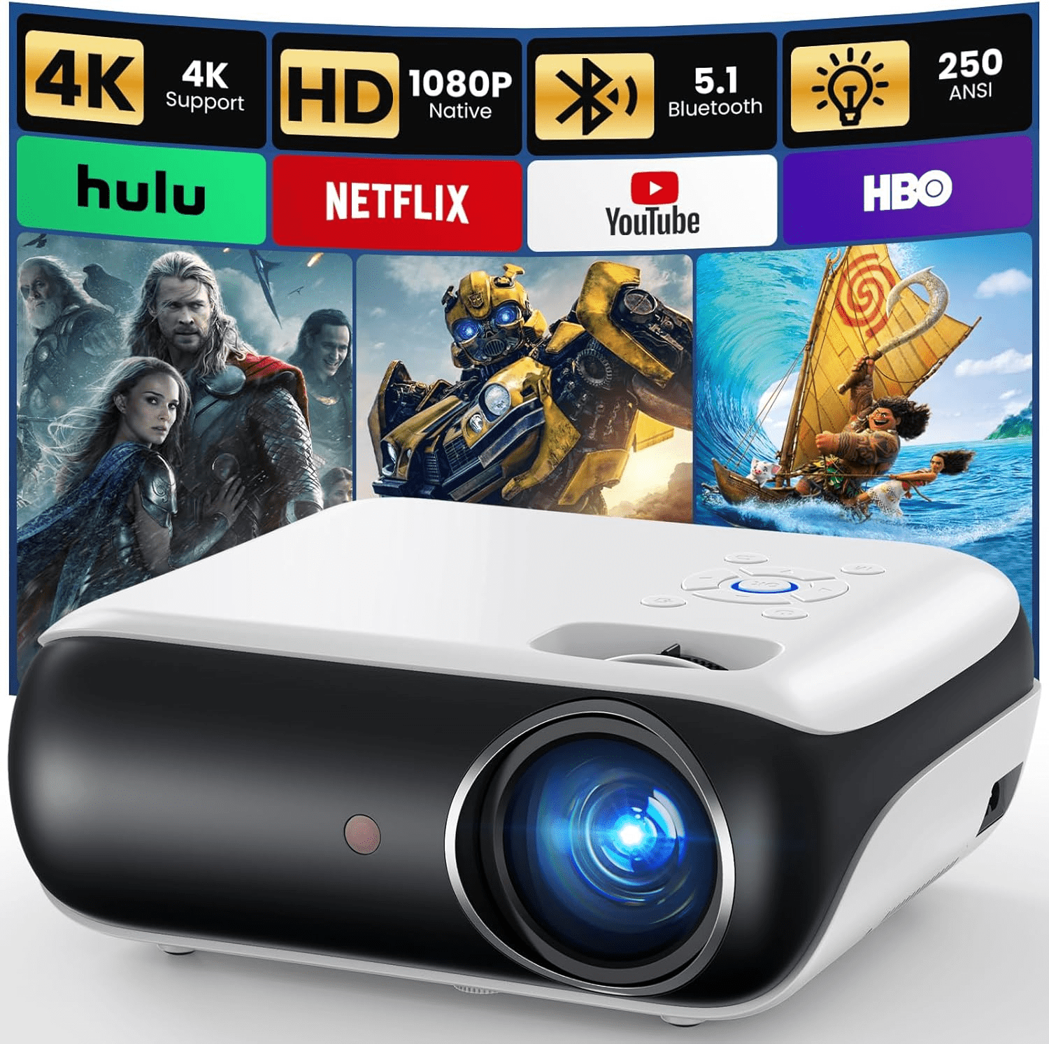 image-94 HAPPRUN Native Projector Review: An Affordable Home Cinema Experience